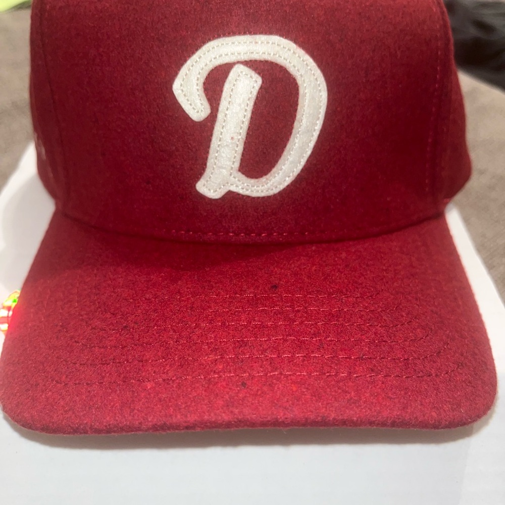 Dad Gang Maroon Wool Baseball Cap - Picture 2 of 5
